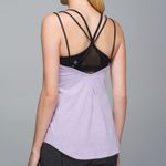 Lululemon Breezy Tank in Heathered Pretty Purple/Deep Coal Photo 1