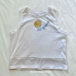 Notre Dame gold and white disco ball embroidered tank top Photo 1