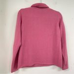 Charter Club Pink Cashmere Turtleneck Sweater Womens S Barbie Long Sleeve Damage Photo 3