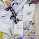 New! Set! Beth Richards Delrey‎ Bikini Top and bottom, 70’s floral bikini, XS Purple Photo 10