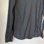 Athleta  Charcoal Stowe Hoodie Top Photo 5