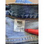 Levi's Levi’s 505 Vintage 7 JR M 28x31.5 Denim Jeans Reg Straight Leg Cotton Y2K (2000) Photo 8