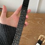 Black Thick Golf Buckle Belt Photo 2