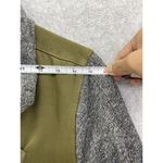 Ethereal  Paper Crane Women's Jacket Shacket Hoodie Green Size Large Full Zip Photo 9