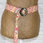 Vera Bradley women’s paisley slide belt. EUC Photo 5