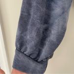 Abound  Women's Tie Dye Half Zip Long Sleeve Cropped Sweatshirts Blue Size L, NWT Photo 3