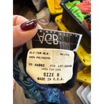 AGB Dress California Blue Teal Swirl Print Sleeveless Midi Dress Size 8 Photo 3