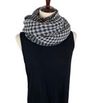 Ted Baker  London Penny Gingham Frill Ruffle Scarf black and white 40“ square Photo 2