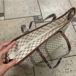 New women large tote with zipper White Photo 6