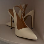 & Other Stories White Pointed Toe Heels Photo 0