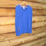 Lilly Pulitzer Blue Linen Sweater Photo 2