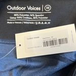 Outdoor Voices Leggings Navy Blue & Black Warmup 3/4 Legging Sz XS NWT Photo 8