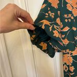 Baltic Born  Adele Green Floral Puff Sleeve Flowy Vacation Resort Midi Dress – M Photo 4