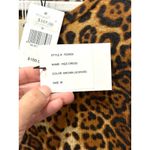 Generation Love NWT Puffed Sleeve Rezi Dress Brown Leopard Women's Size Medium Photo 3