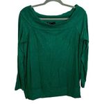 Gibson Emerald Green Off Shoulder Blouse Photo 0