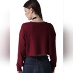 Forever 21 Def Leppard Graphic Crop Top USA WORLD TOUR 80'S Sz Small Photo 5