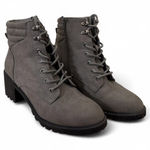 London Rag Gray Ankle Booties Size 8 Photo 0