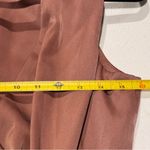 NBD Medium Mauve Faerie Front Bow Satin Mini Dress Chic Cocktail New Years Party Photo 5