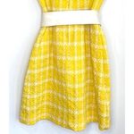 Vintage 60s Arlene Andrews Polyester Mini Dress Size S Yellow Photo 6