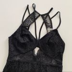 Lush Clothing Lush | Evangeline Black Lace Mini Dress Medium Photo 1