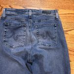 AG Adriano Goldschmied AG Mari High Rise Straight Jeans Women's 27R Dark Wash Stretch Denim Photo 2