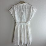 ZARA White Eyelet Dress Photo 7