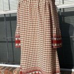 Carolina belle off the shoulder geometric floral dress / 4 / Excellent condition Photo 7