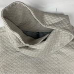 Kuhl  size small cream quilted long sleeve pullover sweater outdoor cabin turtle Photo 3