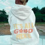 Sunkissed Coconut It's All Good Here Cream Sweatshirt Photo 0