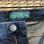 Ralph Lauren Lauren Mid-Rise Classic Midcalf Dark Wash Capri Jeans, 10 Photo 7