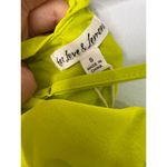 For Love & Lemons  Lorlai Mini Lime Green Rose Party Ruched Dress Small Photo 5