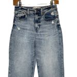 Daze High Rise Straight Ankle Jean Blue Size 25 Photo 2