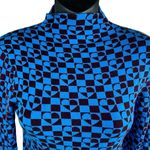 Urban Outfitters  Geometric Hearts Long Sleeve Knit Lightweight Sweater Women XS Photo 1