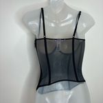 Victoria's Secret Victoria Secret 32D Corset Underwire Corset Top Lingerie Black Sexy Lace Photo 2