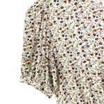 Faithfull the Brand Sidonie Floral Aurelia Cream Floral Mini Dress Size 4 Photo 8