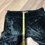 Kimchi Blue Kimchi Blue Andie Velvet pull on Pant black blue size large Photo 8