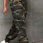SheIn Camouflage Cargo Pants, Size 4 Photo 2