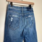 Mother Superior Tripper Chew Distressed Jean in Cryin’ Cowboys Wash Blue Size 25 Photo 10