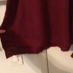 NWOT Hooked Up Cold Shoulder Knit Sweater size M Red Size M Photo 2