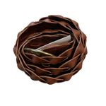 Treasure & Bond NWT  Women's Brown Kaylee Braided Leather Adjustable Belt Photo 2