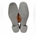 Hunt Club  Audrey Brown Woven Leather Slingback Heels Photo 5