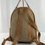 Tommy Bahama  Tan Straw Backpack Photo 0