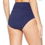 Tommy Bahama New. navy high waisted bikini bottom. Small. Photo 4