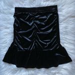 VERO MODA  velvet ruched mini skirt Photo 0
