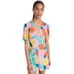 STAUD Mini Milla Dress - Citrus Kaleidoscope - 2 Photo 2