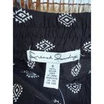 French Laundry  Casual Black‎ and White Drawstring Summer Pants NWT Size Small Photo 2