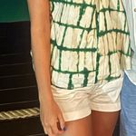 ZARA  Top Green Tie-Dye Photo 3