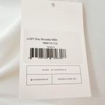 Nookie NWT Lust One Shoulder Midi Dress in White Bridal sz Large Photo 6