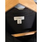 Cuyana  Pima Cotton Modal Black Long Sleeve Button Down Shirt Size Medium Photo 2