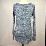 Athleta Uptempo Long Sleeve Marbled Gray Top Size XS Photo 2